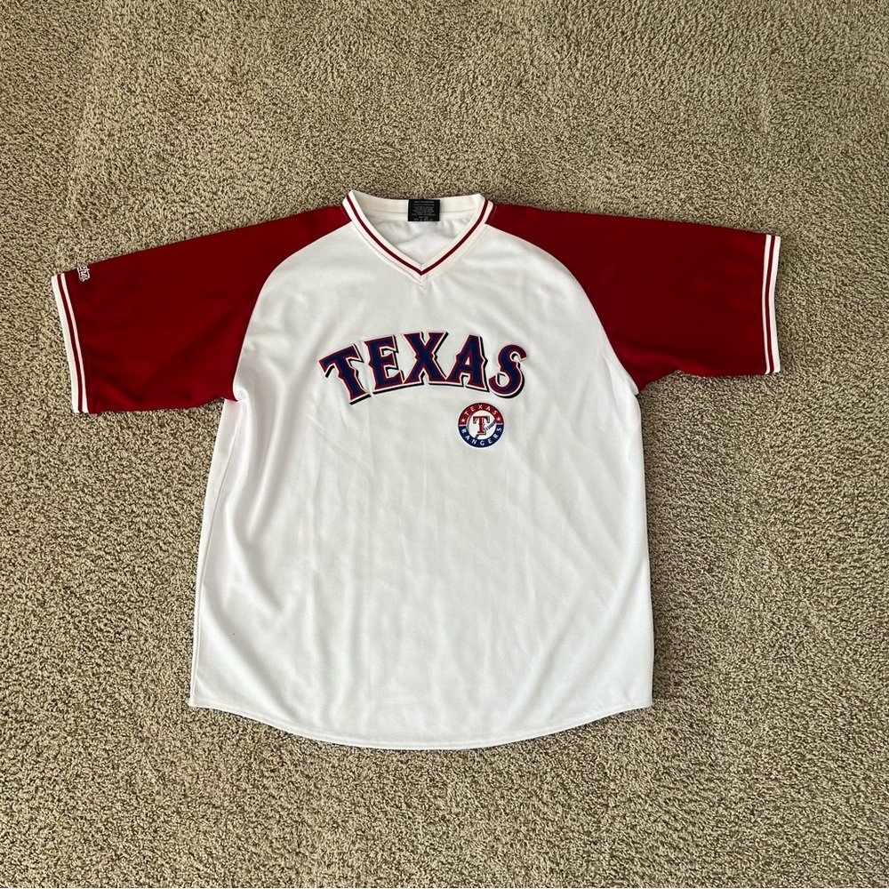 TEXAS RANGERS SHORT SLEEVE JERSEY